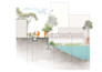 render architectural and landscape masterplan, maps